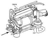  Элементы системы управляемой пневмоподвески Mercedes-Benz W220