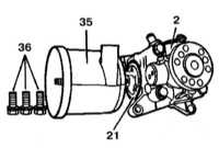  Разборка и сборка насоса усилителя рулевого управления Mercedes-Benz W220