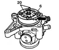  Разборка и сборка насоса усилителя рулевого управления Mercedes-Benz W220