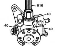  Разборка и сборка насоса усилителя рулевого управления Mercedes-Benz W220