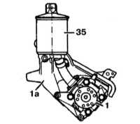  Разборка и сборка насоса усилителя рулевого управления Mercedes-Benz W220
