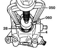  Разборка и сборка насоса усилителя рулевого управления Mercedes-Benz W220